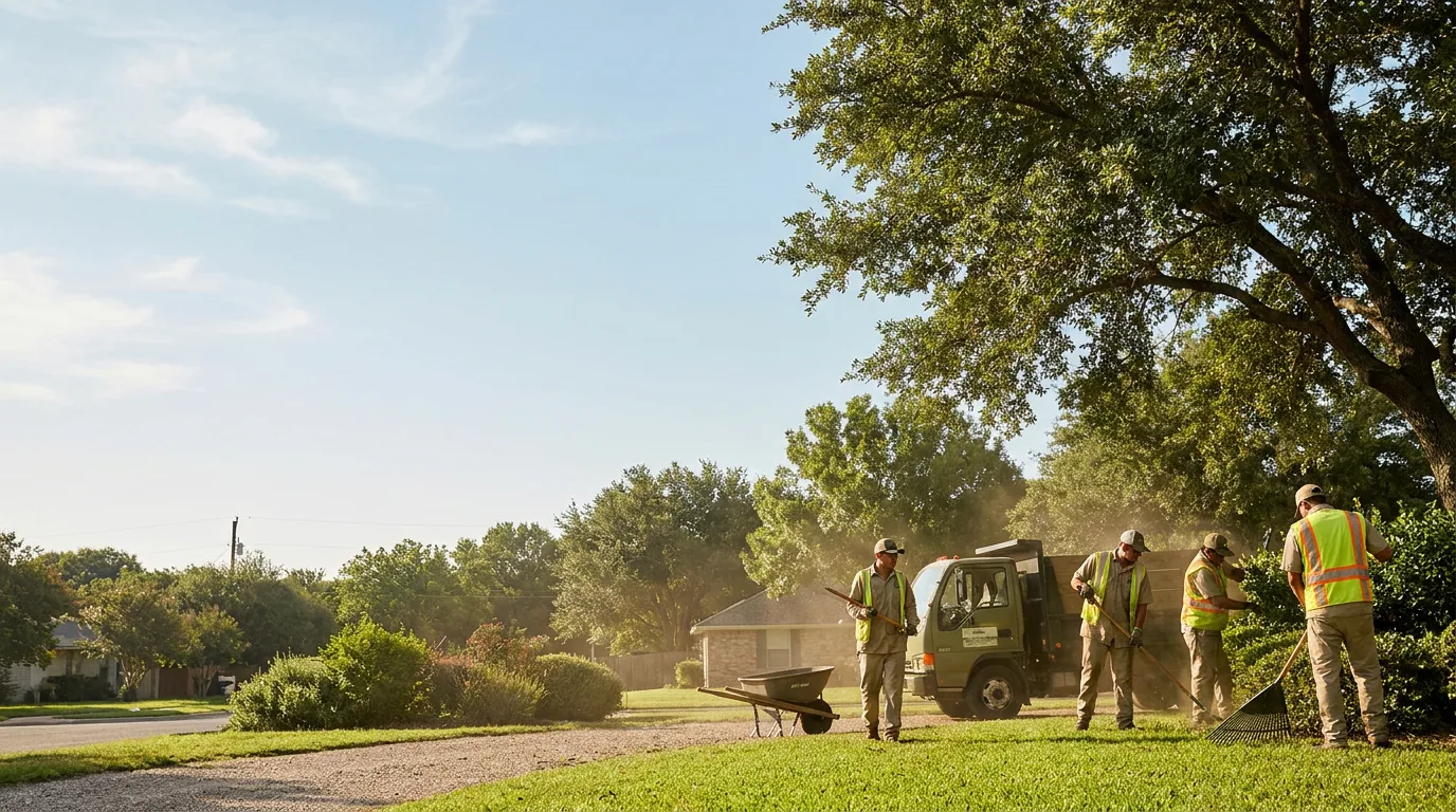 Landscaping in Bagwell, TX near me
